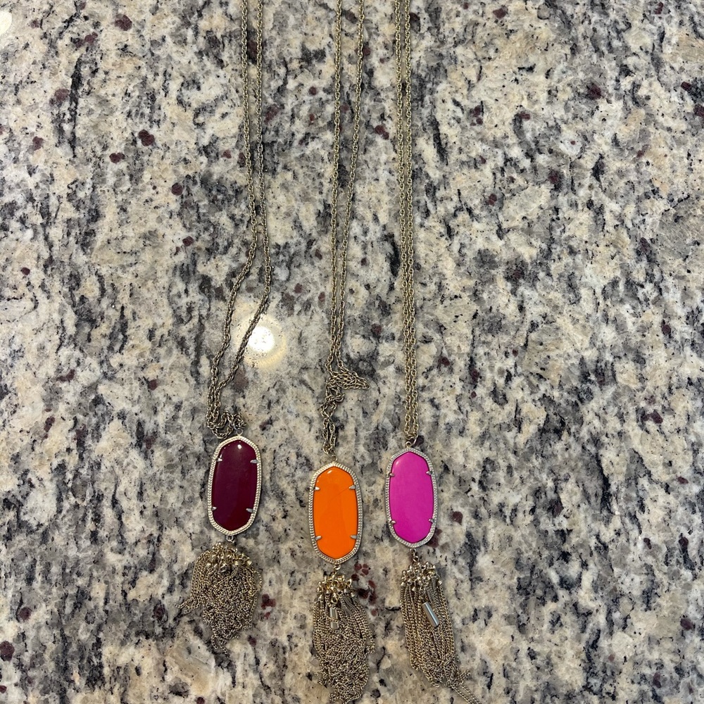 Kendra Scott pendant necklaces